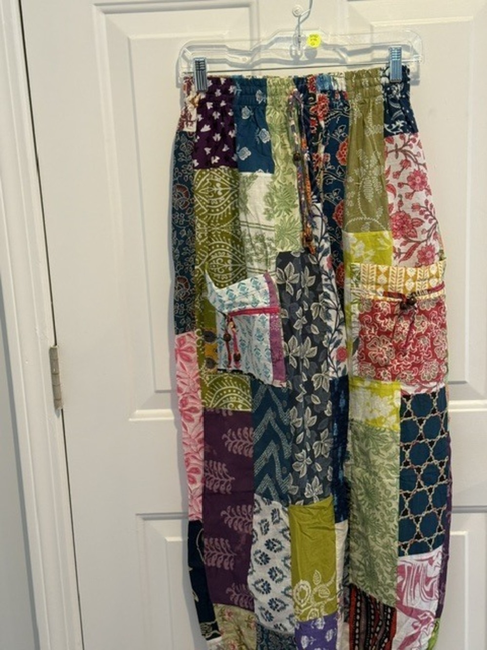 P4 G | Pol Patchwork Jogger Pants | Multi | One Size S-L